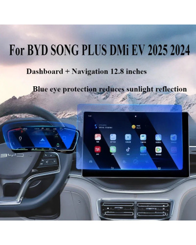 Para BYD SONG PLUS DMi EV 2025 2024 accesorios de Interior de coche pa