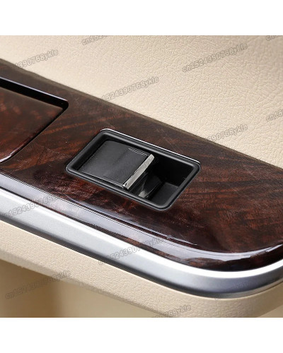 Embellecedores de botones de control de ventana de coche, accesorios i