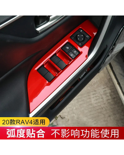 Accesorios de decoración Interior de coche para Toyota RAV4 2019-2021 