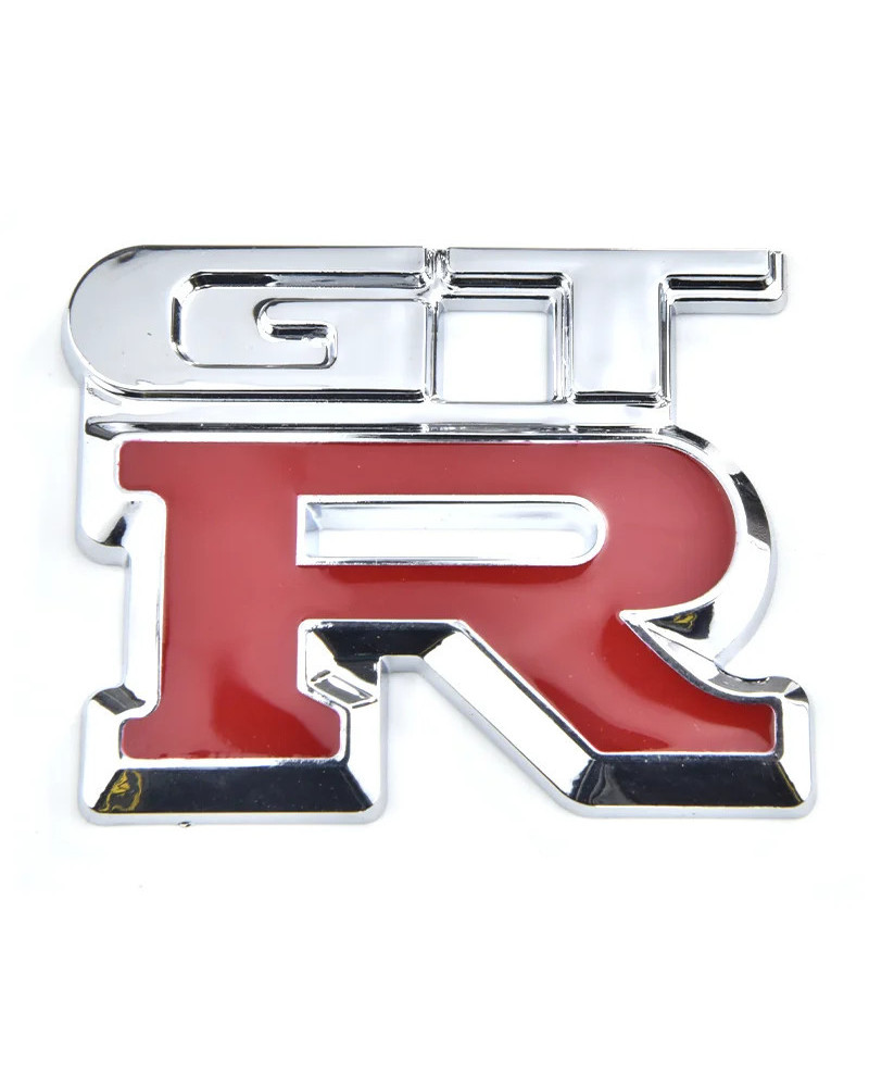 Pegatina 3D para coche, señal delantera y trasera, insignia GTR, guard