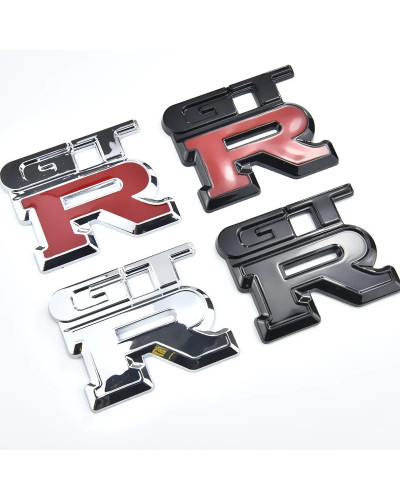 Pegatina 3D para coche, señal delantera y trasera, insignia GTR, guard