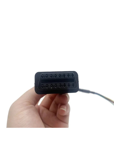 OBD Female 16 pin k line can line Jumper Tester Can OBD2 Engine Fault 