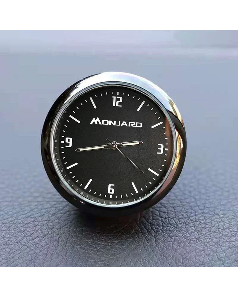 Para reloj de coche Monjaro, reloj electrónico de cuarzo, accesorios d