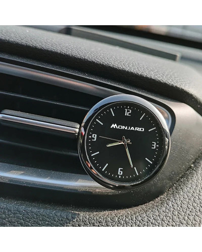 Para reloj de coche Monjaro, reloj electrónico de cuarzo, accesorios d