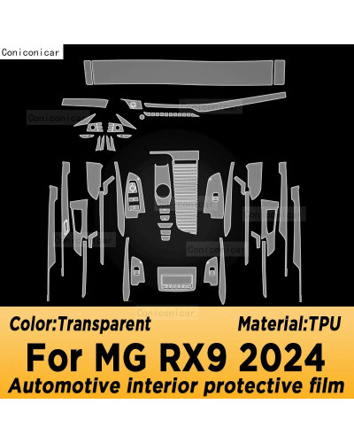 Para MG RX9 2024 Panel de caja de cambios pantalla de navegación pelíc