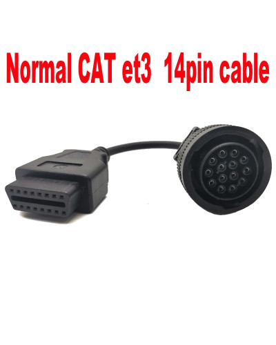 9pin and 14pin OBD2 usb K line Cable for Heavy Duty Truck DPA5 Connect