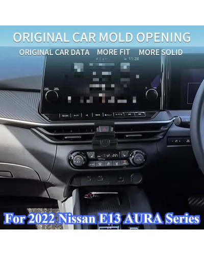 Soporte para teléfono de coche Nissan E13 AURA Series 2022, salida de 