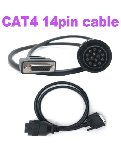 9pin and 14pin OBD2 usb K line Cable for Heavy Duty Truck DPA5 Connect