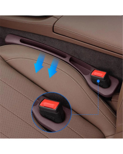 Caja de almacenamiento para hendiduras de asiento de coche, organizado