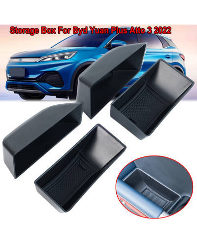 Para BYD Atto 3 Yuan Plus 2022 2023 2024 Interior del coche puerta del