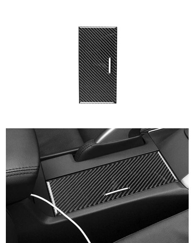 Pegatinas de fibra de carbono para Interior de coche, accesorios decorativos para Honda Acura TSX 2009, 2010, 2011, 2012, 2013, 