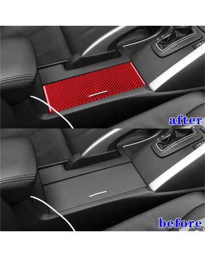 Pegatinas de fibra de carbono para Interior de coche, accesorios decorativos para Honda Acura TSX 2009, 2010, 2011, 2012, 2013, 