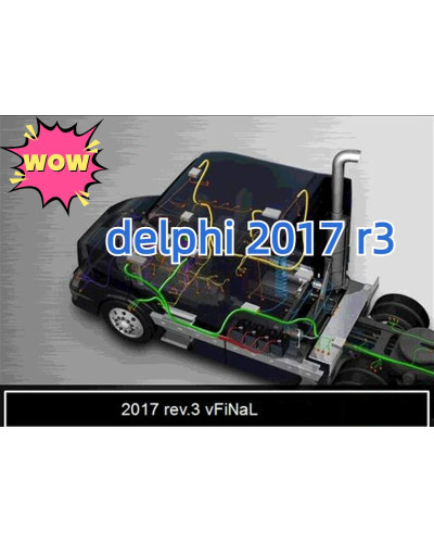 2023 Newest Delphis 2017 R3 with keygen Delphi DS150E diagnostic tool 