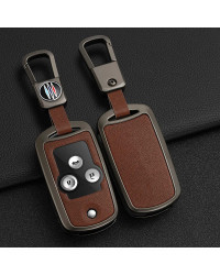 Funda de llave de coche para Honda Civic Fit Accord CRV HRV Jazz Odyssey CRZ para Acura TL TSX ZDX RSX 2 3 Button Flip Remote Pr