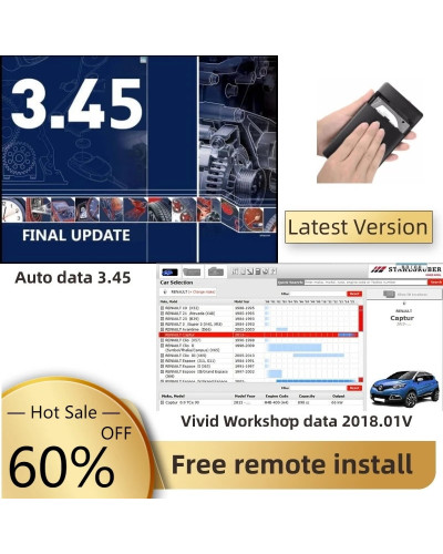 2024 Hot Auto Data 3.45 Car Software Vivid Workshop Data Atris-Stakis 