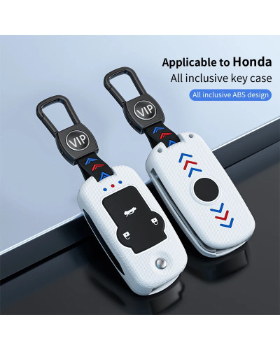 Funda de plástico para llave de coche, cubierta protectora con tapa para mando a distancia, para Honda Acura Accord CR-V Civic J