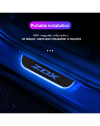 Luz LED de bienvenida para puerta de coche Acura CDX ILX MDX NSX RDX RL RLX TL TLX TLX-L TSX ZDX 2018