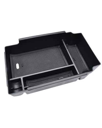 Caja organizadora de almacenamiento para reposabrazos de coche, compar