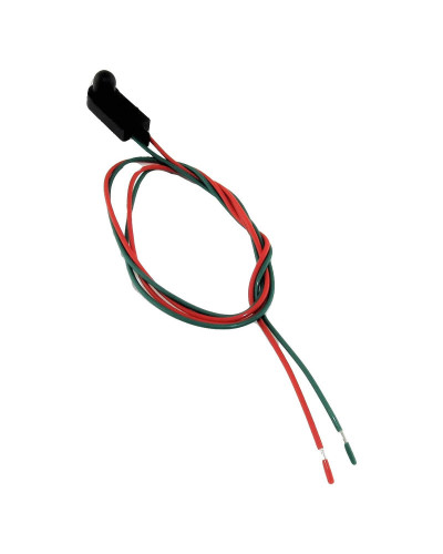 Sensor de temperatura ambiental exterior para Fiat 500, 500X, 500L, Punto, Alfa Romeo, 05-18, debajo del espejo de la puerta