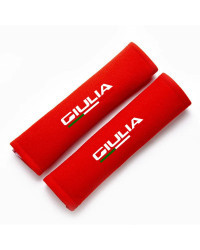 Funda para cinturón de seguridad de coche, accesorio de felpa ajustable, almohadilla para el hombro, para Alfa Romeo GIULIA, 2 p