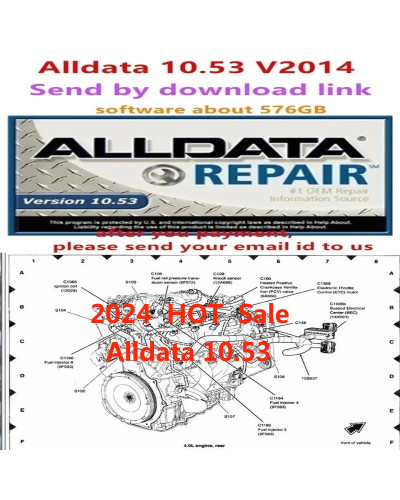 Alldata 10.53 2024 Automotive Diagnostic Software provides all data te