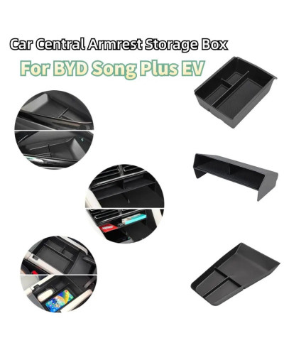 Reposabrazos Central para coche, caja de almacenamiento para BYD Song 