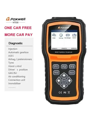 Foxwell NT530 Multi-System Scanner OE-level Universal Auto Diagnostic 