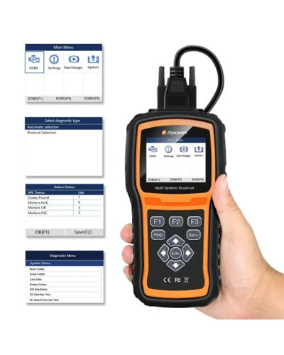 Foxwell NT530 Multi-System Scanner OE-level Universal Auto Diagnostic 