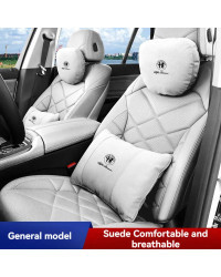 Almohada de cuello de nivel S ajustable para coche, reposacabezas de asiento, soporte Lumbar, protección de la columna vertebral