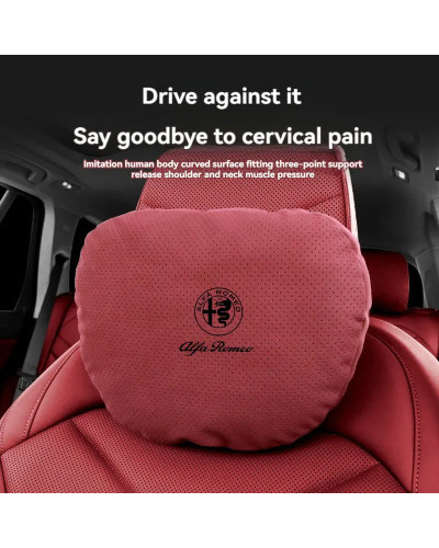 Almohada de cuello de nivel S ajustable para coche, reposacabezas de asiento, soporte Lumbar, protección de la columna vertebral