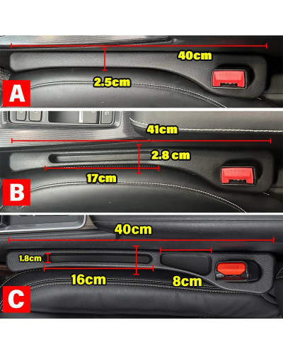 Tira de llenado de espacio de asiento de coche, accesorios para BYD At