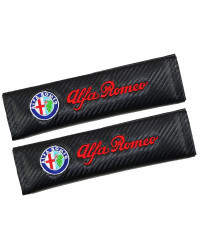 Funda para cinturón de seguridad de coche, accesorio para Alfa Romeo, Giulia, Stelvio, Giulietta, 156, 159, 147, Mito, Tonale, B