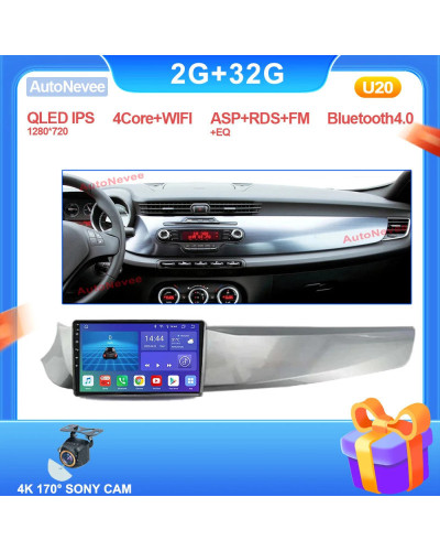 Radio con GPS para coche, reproductor Multimedia con Android, Carplay, pantalla táctil, No 2DIN, DVD, DSP, para ALFA ROMEO GIULI