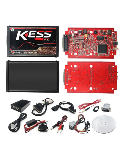 For KESS V2.8 V2 V5.017 Ktag V7.020 SW V2.25 v2.47 Red PCB Red Europea