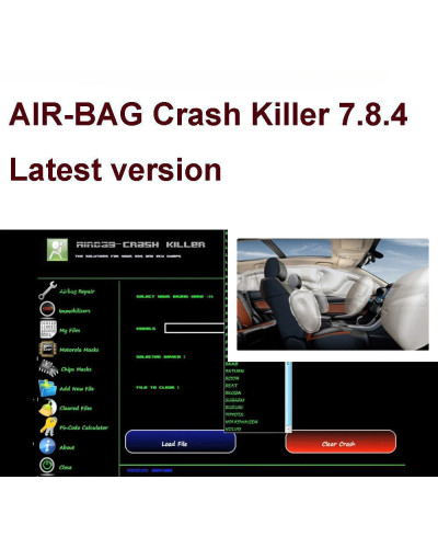 AIR BAG AIR-BAG Crash Killer 7.8.4 Crash Data from ECU Dumps Service T