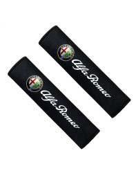 Funda para cinturón de seguridad de coche, accesorios para coche, 2 piezas, para Alfa Romeo, Giulia, Stelvio, Giulietta, 156, 15