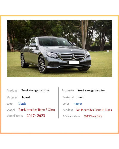 Accesorios para automóviles para Mercedes Benz Clase E W213 2017 ~ 202