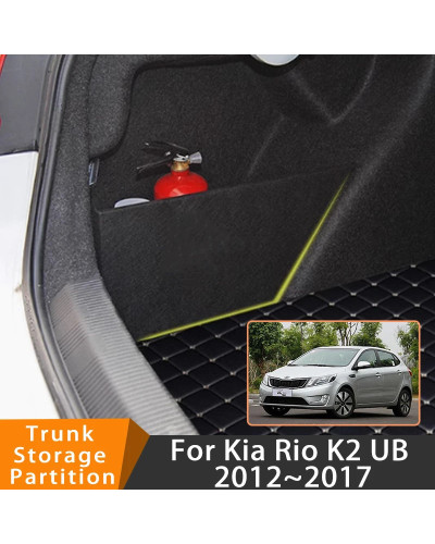 Accesorios de automóvil para Kia Rio K2 UB 2012 ~ 2017 2013 2014 2015 