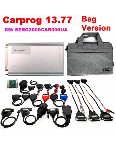 2024 Online Carprog V13.77 Full Adapter SERG2000CAR000UA Free Keygen W