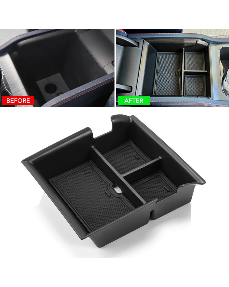 Caja de almacenamiento para consola central de coche, reposabrazos, ba