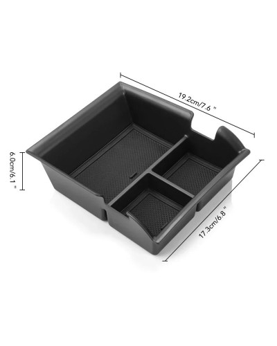 Caja de almacenamiento para consola central de coche, reposabrazos, ba