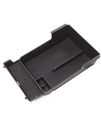 Caja de almacenamiento de Control Central para coche, reposabrazos, ac