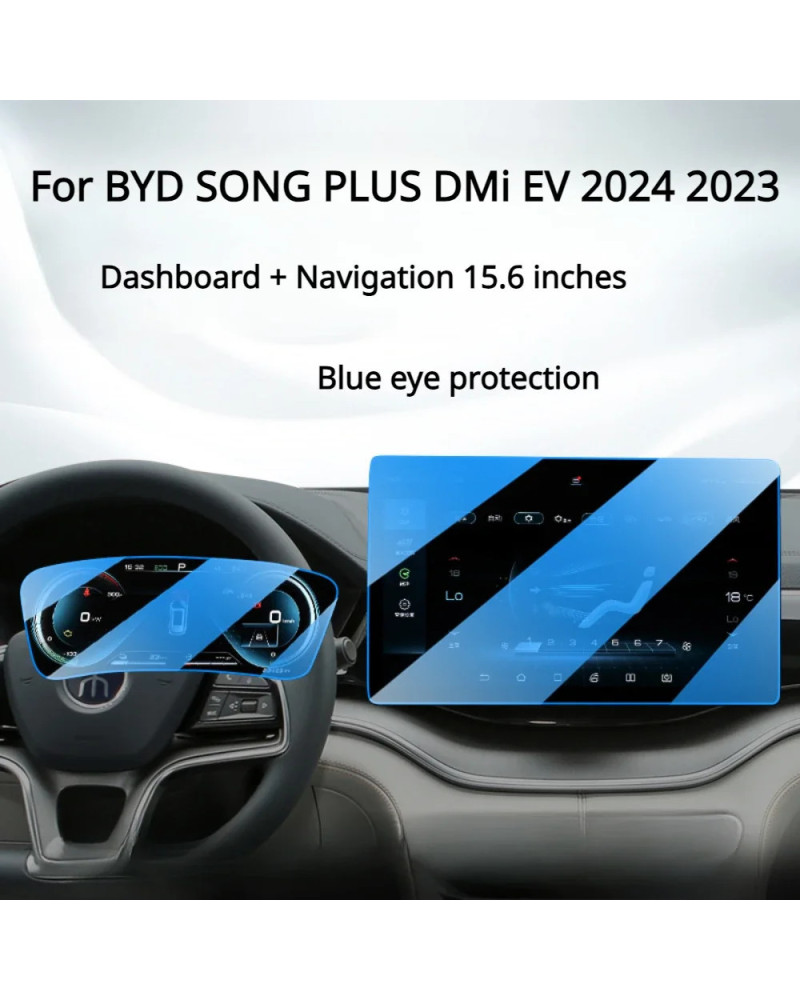 Para BYD SONG PLUS DMi EV 2024 2023 accesorios de Interior de coche pa