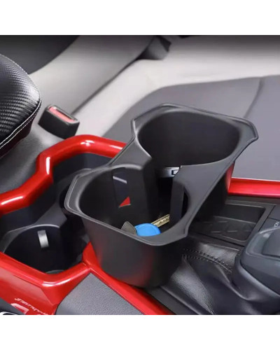 Portavasos de agua para coche, caja de almacenamiento impermeable para