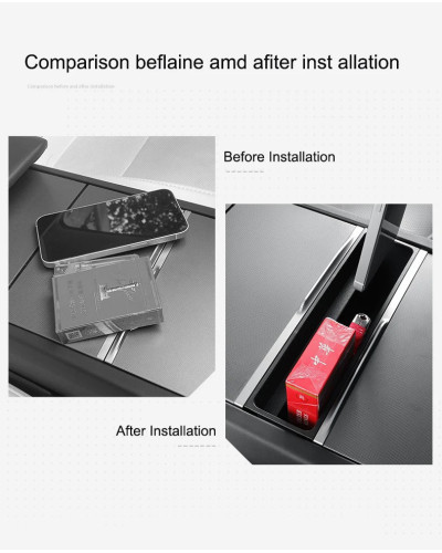 Caja de almacenamiento para Tesla Model 3 Highland, organizador de con