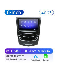 8" estilo original Radio de coche para Cadillac Escalade Wireless CarPlay Android Auto Multimedia Player Head Unit monitor Navig