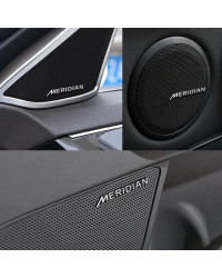 FOCAL Technics MERIDIAN Pioneer Bowers & Wilkins ALPINE altavoz Hi-Fi de aluminio, insignia de altavoz de Audio, emblema, pegati