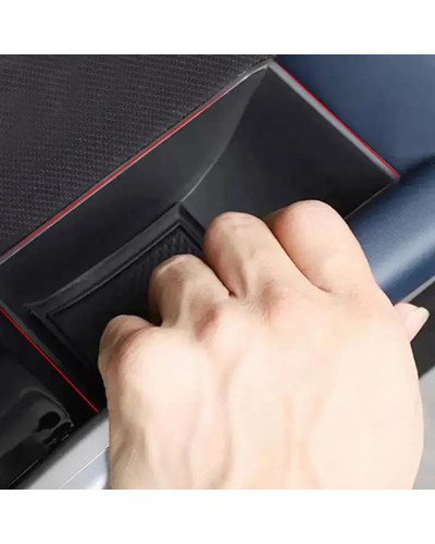 Caja de almacenamiento para reposabrazos de puerta de coche, funda byd