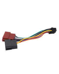 Conector de arnés de cableado ISO, adaptador de enchufe 16 Pines, reemplazo de telar de Radio estéreo para coche, Alpine