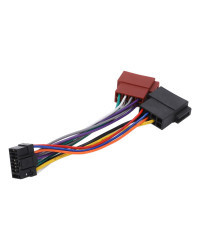 Conector de arnés de cableado ISO, adaptador de enchufe 16 Pines, reemplazo de telar de Radio estéreo para coche, Alpine